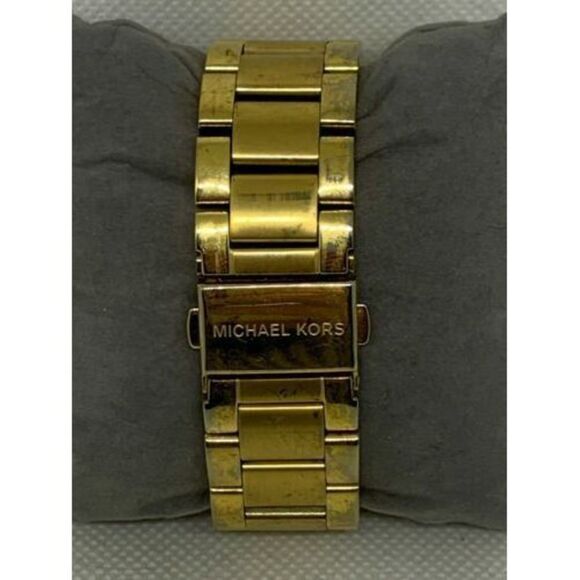 Michael Kors MK5166 Women's Watch Stainless Steel Gold Analog 39mm Quartz B783 - Picture 4 of 9